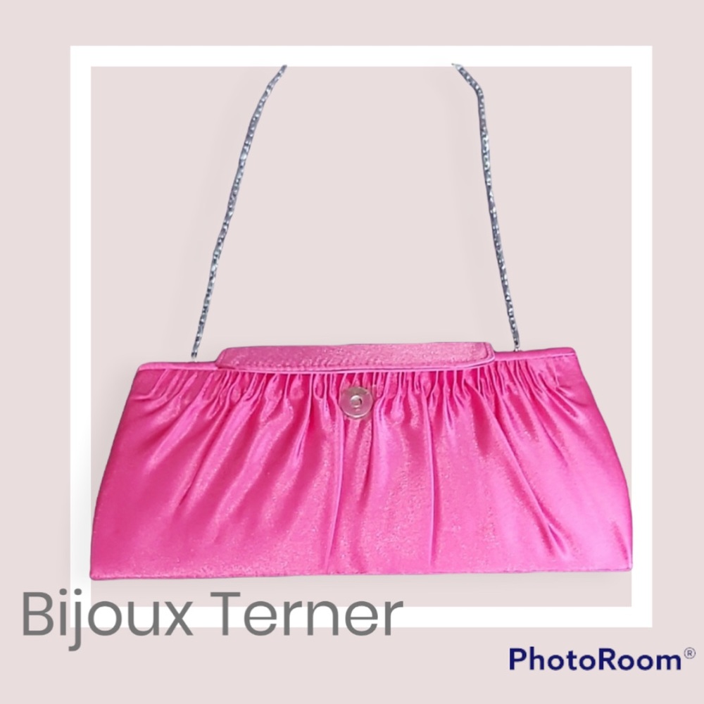 Bijoux Terner Pink Clutch purse